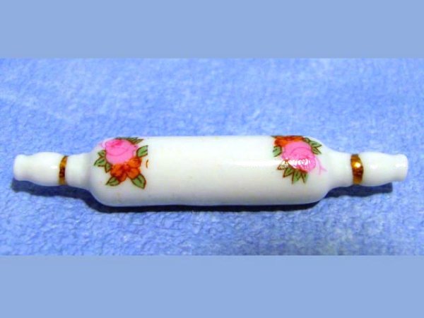 画像1: ローリング・ピン（麺棒）　陶器 (1)