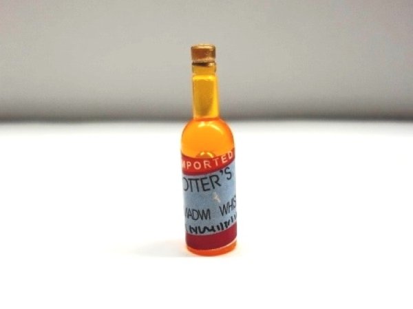 画像1: ウイスキーボトル  琥珀 (1)