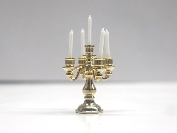 画像2: キャンドル・スタンド　5アーム (2)