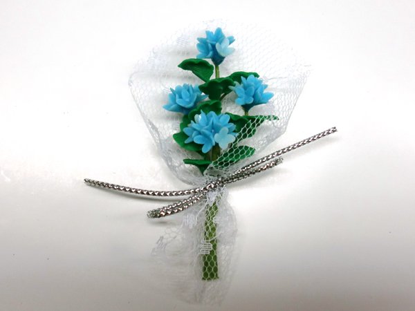 1/12サイズのドールハウス用ミニチュア　花のブーケ