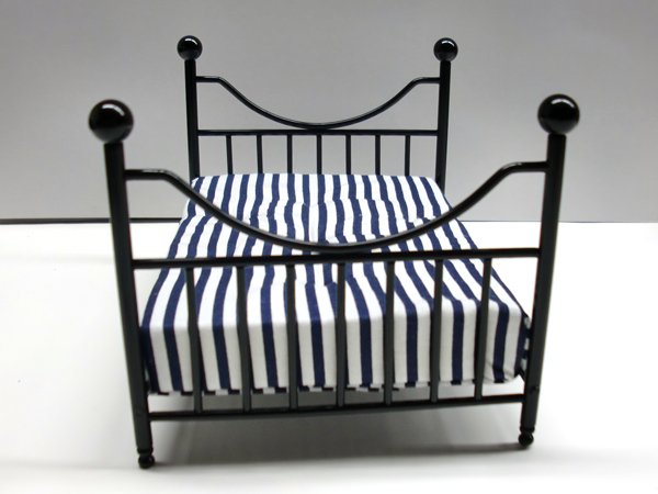 画像3: メタル・ベッド　ブラック (3)