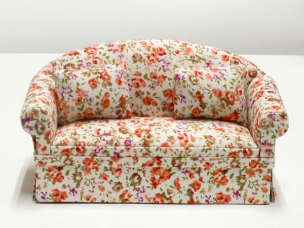 画像7: ソファ　花柄 (7)