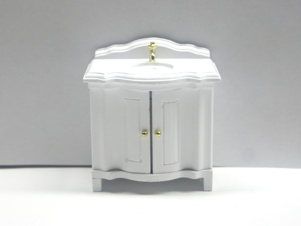 画像2: バニティ・ユニット（洗面台）　ホワイト (2)