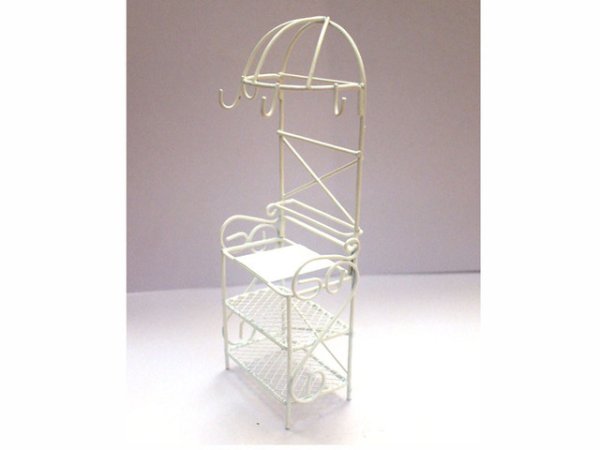 画像4: キッチン　なべスタンド　ホワイト (4)