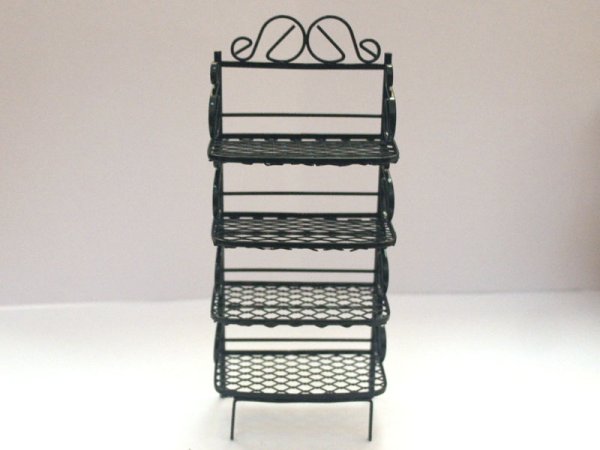 1/12サイズのドールハウス用ミニチュア　メタル　ショップ　カウンター