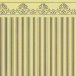 画像1: Majestic Stripe Wallpaper Gold / Beige (1)