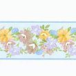 画像2: 壁紙　ボーダー用　長さ:約42cm 　Garland Blue (2)