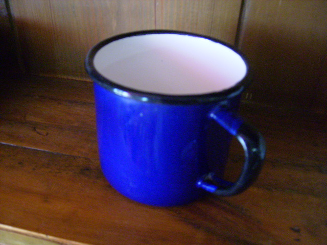 画像1: ホウロウ マグカップ