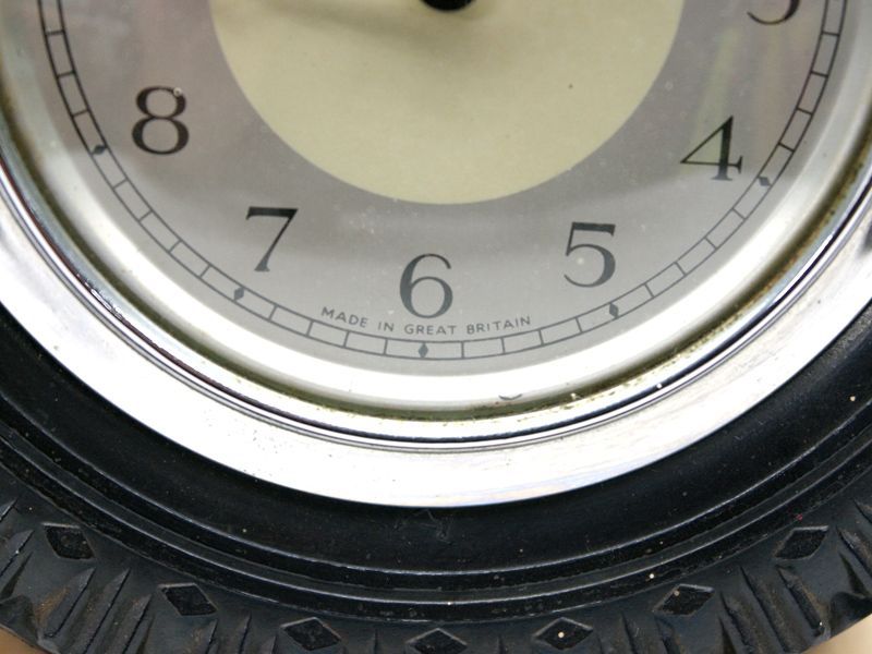 画像4: Smith 置時計（タイヤ型の枠）