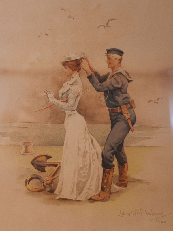 画像3: 絵　人物 "The Handy Man" by Leighton Waud 1900年頃