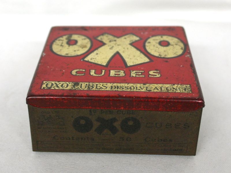 画像1: ビンテージ　ティン（缶）　OXO