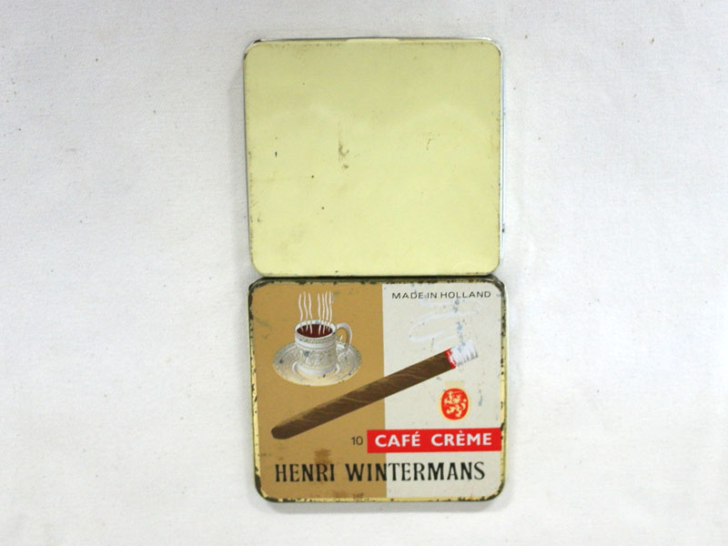 画像: ビンテージ　ティン（缶）　CAFE CREME　HENRI　WINTERMANS