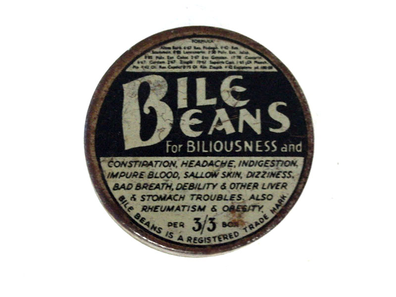 画像2: ビンテージ　ティン（缶）　Bile Beans　薬缶