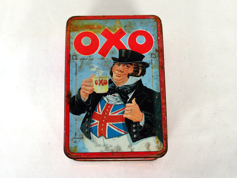画像1: ビンテージ　ティン（缶）　OXO "John Bull" vintage tin