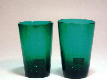 画像1: グラス　グリーン　1個　￥９．４５０－