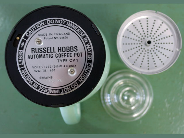 画像: russell hobbs 　電気式　コーヒーパーコレータ　箱付き　1952年製　未使用品