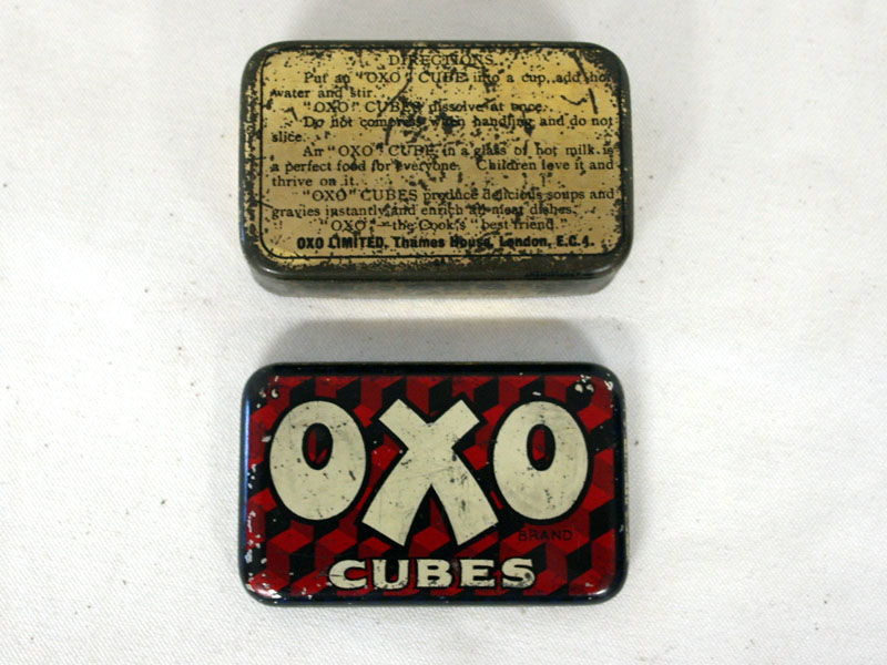画像: ビンテージ缶　OXO CUBES
