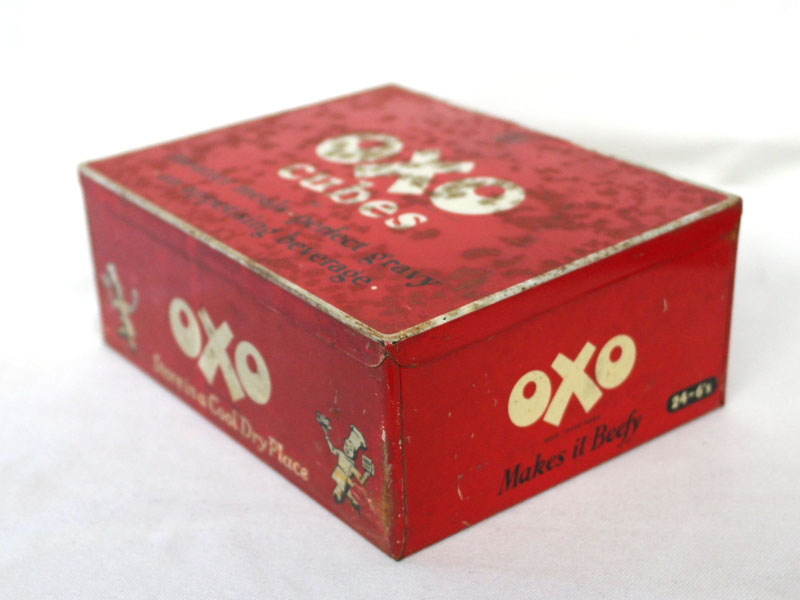 画像1: OXO　ビンテージ缶　