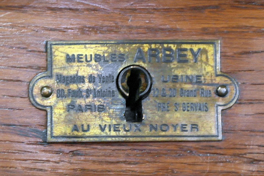 画像: ロールトップ　キャビネット　MEUBLES ARBEY AU VIEUX NOYER