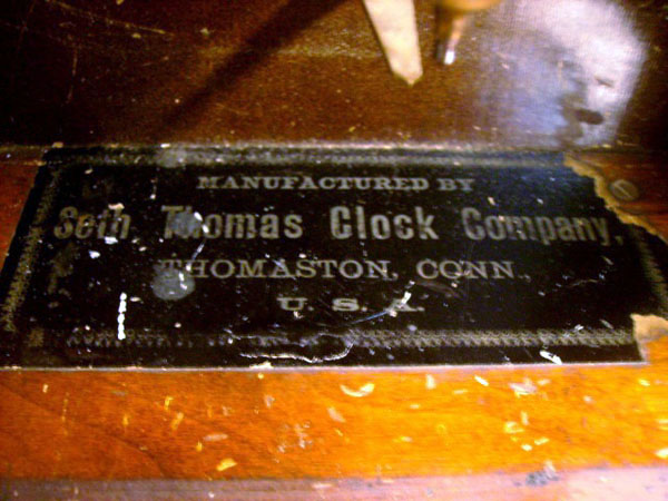 画像: 掛け時計　seth Thomas Clock Company