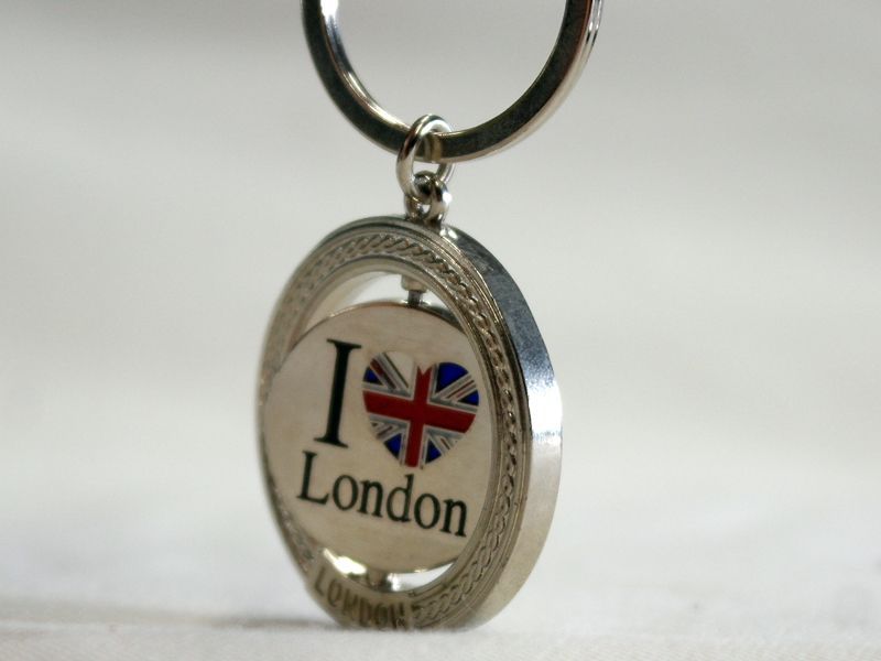 画像: キーホルダー　I Love London