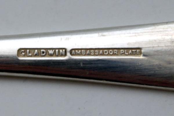 画像: シルバー　カフェ・スプーン　　GLADWIN AMBASSADOR PLATE