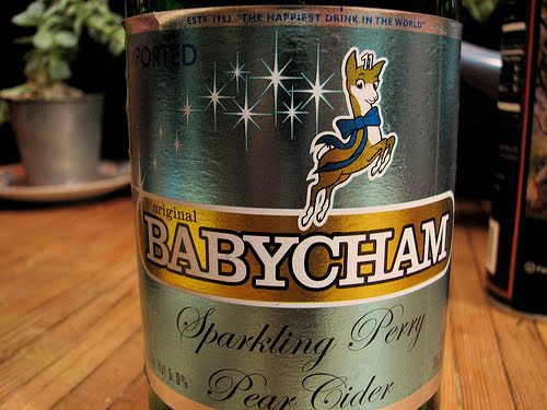 画像: スパークリング　ペリー　グラス　Babycham　