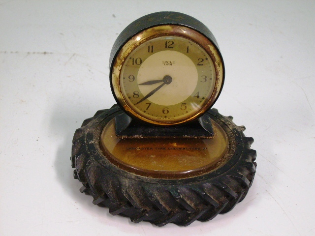 画像2: Smith 置時計（タイヤ型置物）